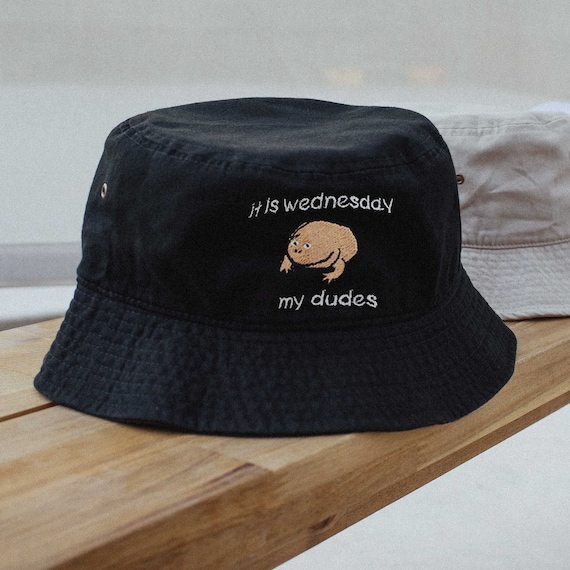 Cappello Da Pescatore Con Rana - Unisex, Cotone, Estivo - Foto 5