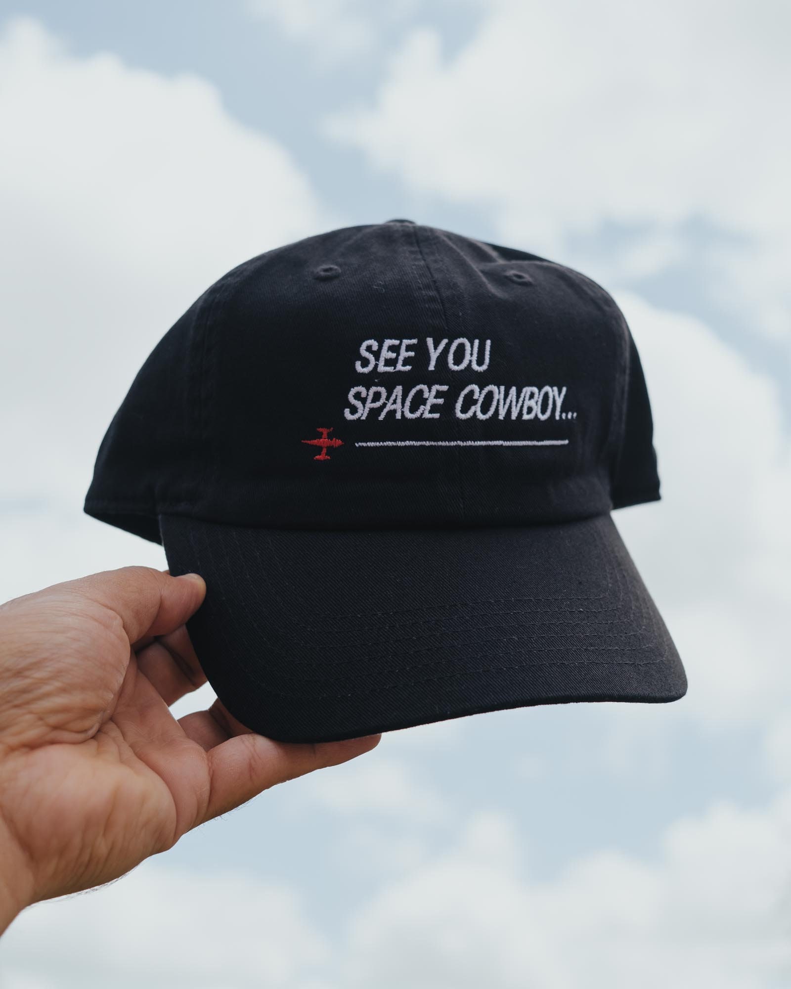 See You Space Cowboy 90s Anime Embroidered Hat