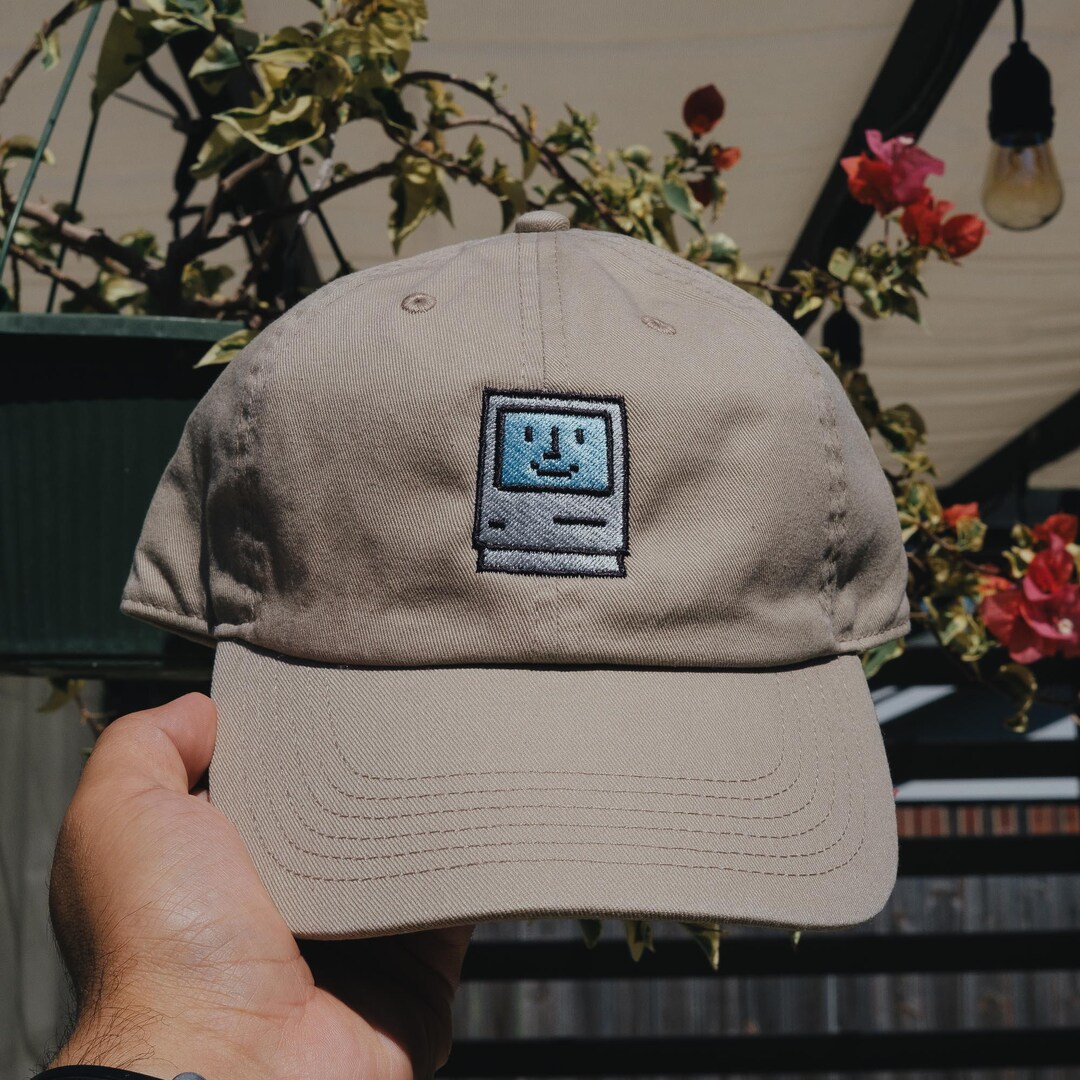 Classic Retro Computer Embroidered Hat - Etsy