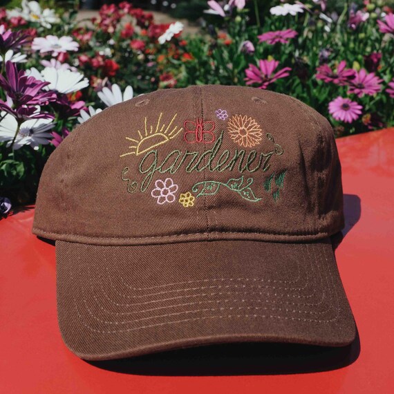ガーデナーボタニカル刺繍帽子 - 日本