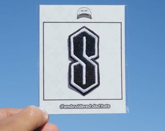 Parche bordado Super S Nostalgic Y2K