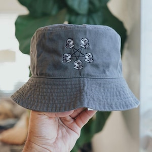 Retro Computer Embroidered Bucket Hat