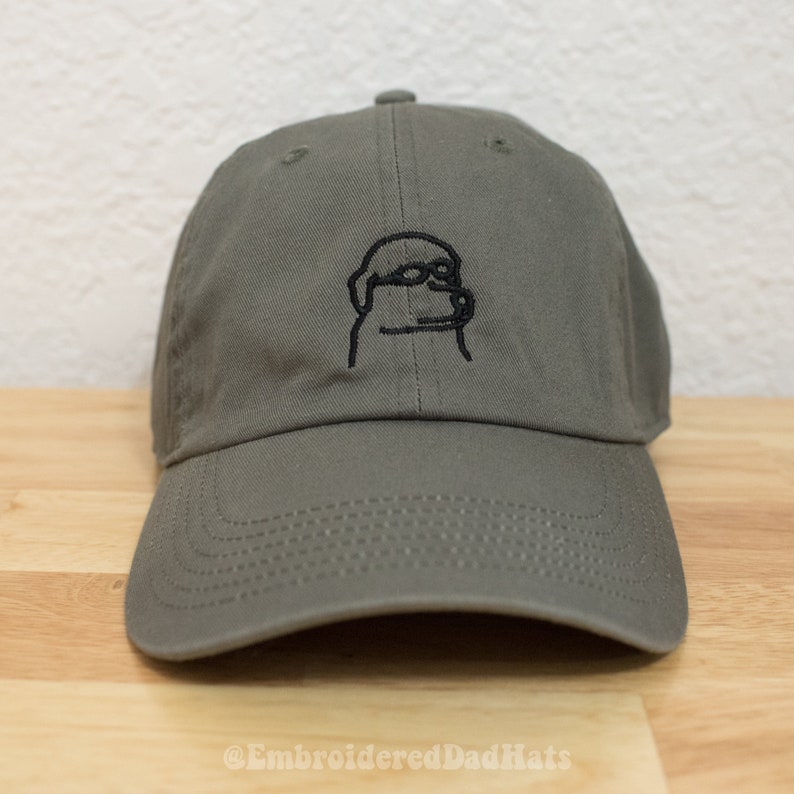 Dog Hat Embroidered Dad Hat