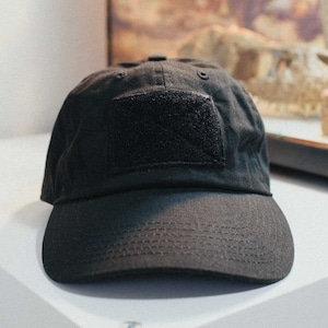 Hook and Loop Patch Hat