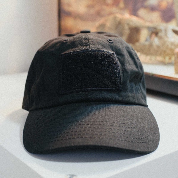 Velcro Patch Baseball Cap Dad Hat