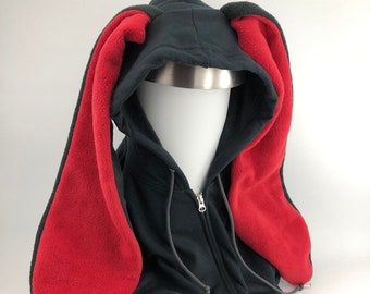 bunny jacket with ears