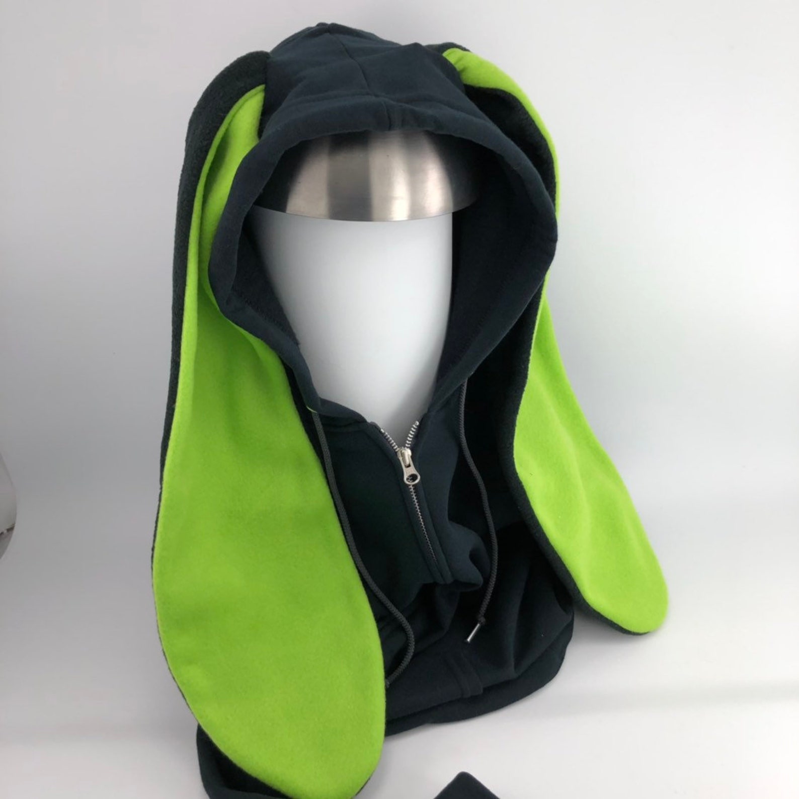 Black rabbit hoodie Clearance