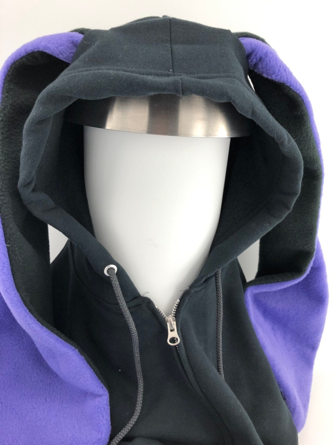 Black rabbit hoodie Clearance