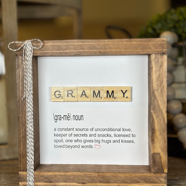 Grammy Gift, Grammy Definition, Mother's Day Gift, Mom's Day, Grandparent Day, Grandmother Gift,