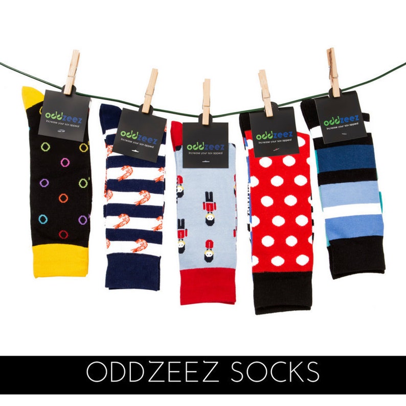 6x Pairs of Novelty Fun Odd Socks 17 Designs Quality Soft Etsy