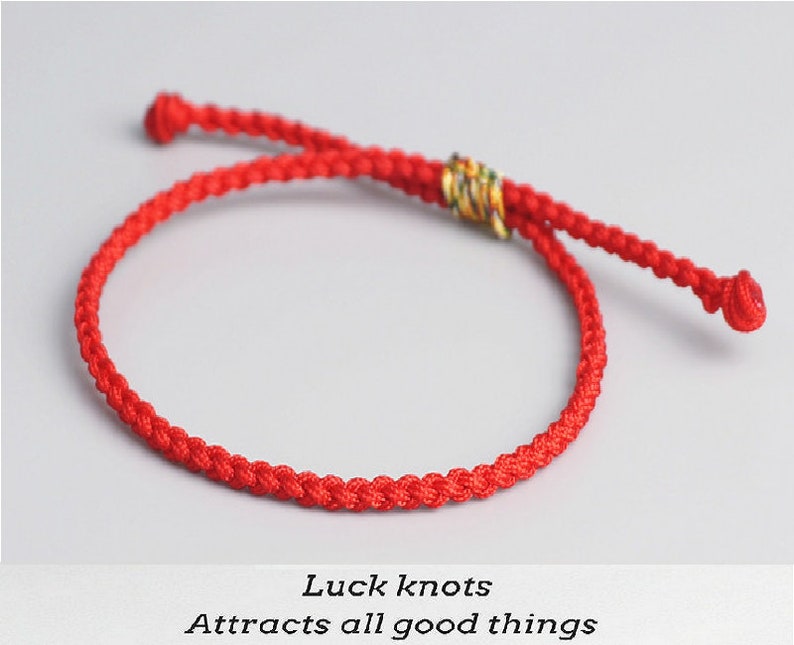 Original Tibetan Buddhist Tibetan Lucky Knot Bracelets Etsy