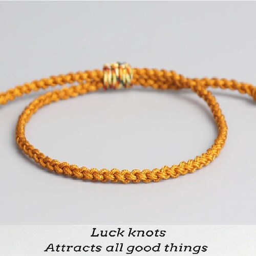 Original Tibetan Buddhist Tibetan Lucky Knot Bracelet Handmade Etsy