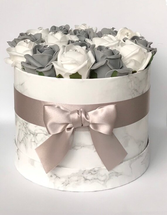 grey hat box