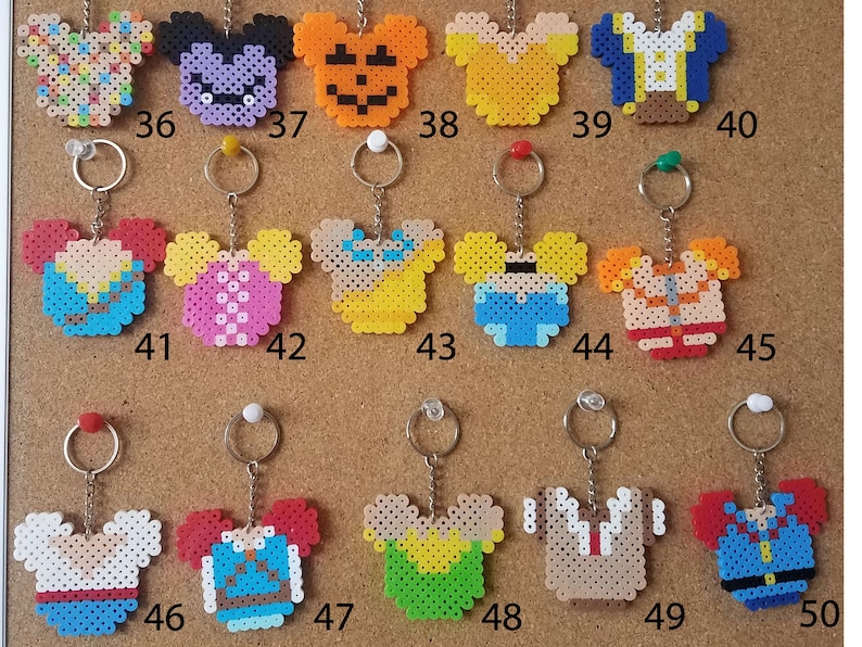Perler Beads Disney Characters