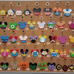 DIY Disney Character Magnets  Perler bead disney, Perler beads designs,  Easy perler beads ideas