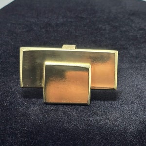 Big statement ring, Large Statement golden brass ring, Chunky geometric ring geometric shapes, recycled material, gender neutral