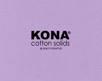 Orchid Ice Kona Cotton Fabric – Robert Kaufman Quilting Material
