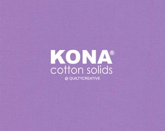 K001-1392 - Wisteria | Kona Cotton Solid Fabric by Robert Kaufman - Premium Quilting & Sewing Material |  Sold in HALF YARD Increments