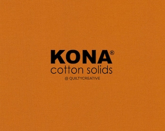 Kona Cotton Fabric - Cedar, Robert Kaufman Quilting Material (Half Yard)