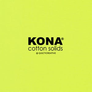 K001-842 - Key Lime | Kona Cotton Solid Fabric by Robert Kaufman - Premium Quilting & Sewing Material |  Sold in HALF YARD Increments