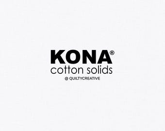 White Kona Cotton Fabric – Quilting & Sewing Material (Half Yard Increments)