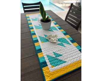 DIGITIAL Quilt Pattern: Go Fish | Table Runner | Size 54" x 18"