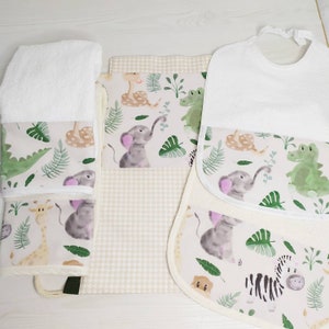 Personalized nursery set, school coordinated with name