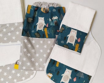 Ensemble maternelle pour bébé, personnalisable