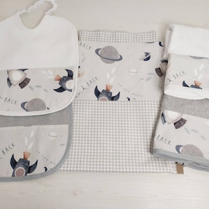Ensemble de chambre d'enfant personnalisé, coordonné pour l'école