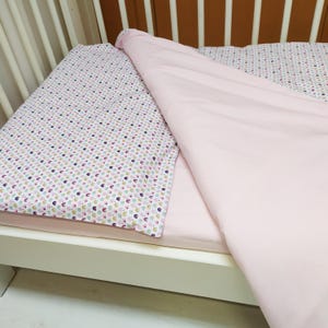 Fitted sheets, duvet cover, cot set, crib sheets