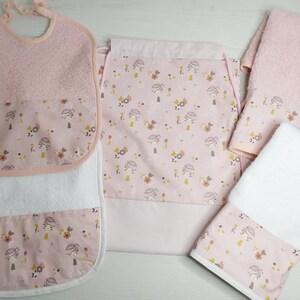 Ensemble de chambre d'enfant personnalisé, ensemble de crèche et d'école maternelle