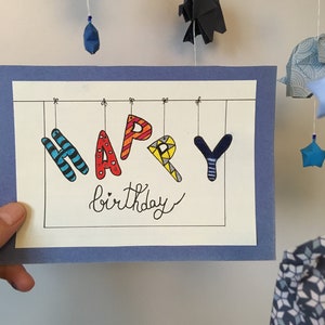 Carte  anniversaire