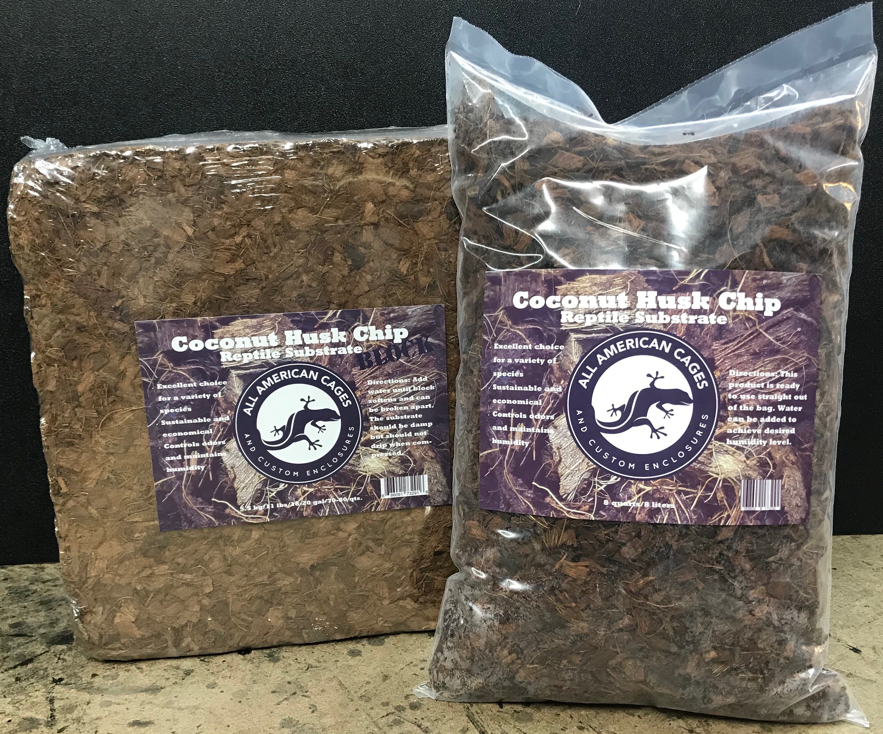 Coconut Husk Chip Reptile Substrate reptile bedding coco Etsy