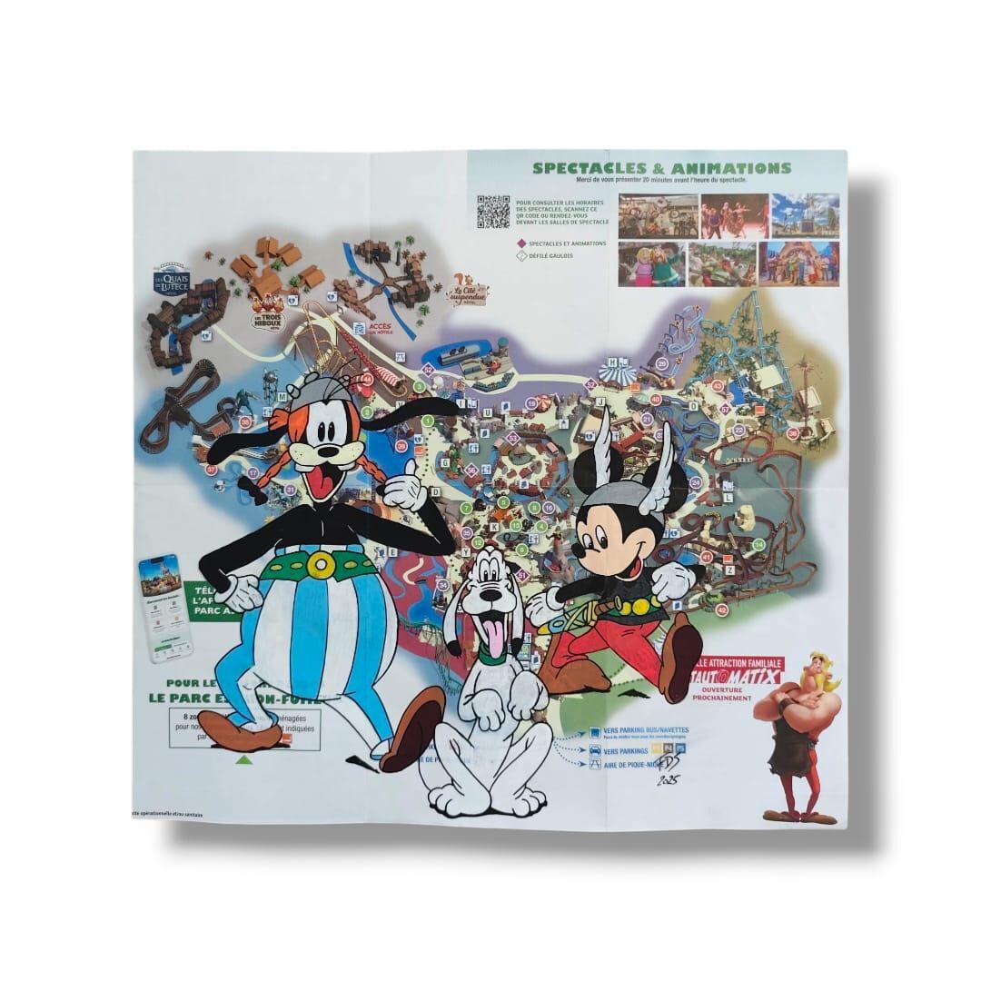 Original Disney X Asterix Painting – Humorous Pop Art – Acrylic on Parc ...
