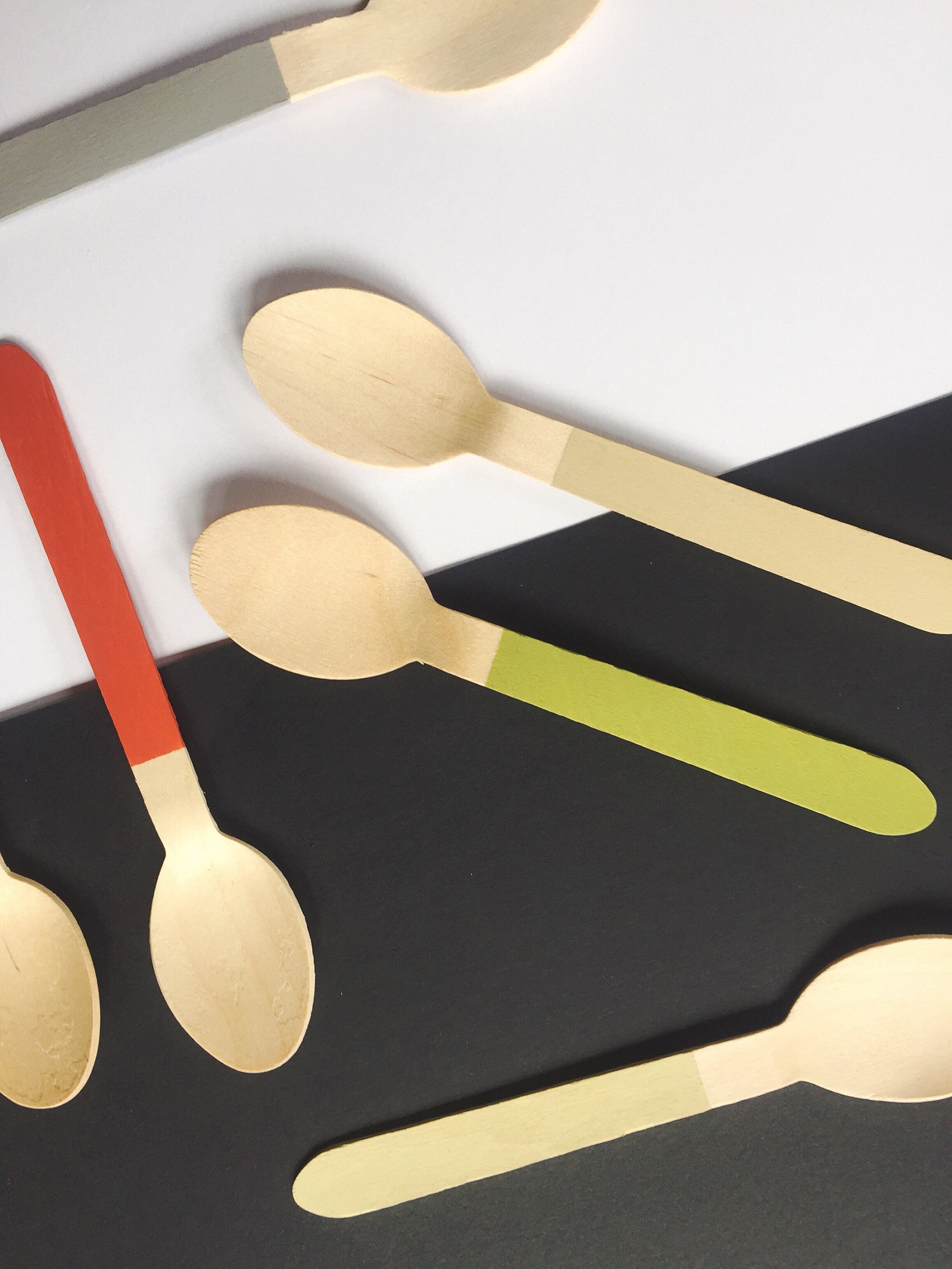 Disposable Wooden Spoons 30 Ecofriendly Eating Utensils / Etsy