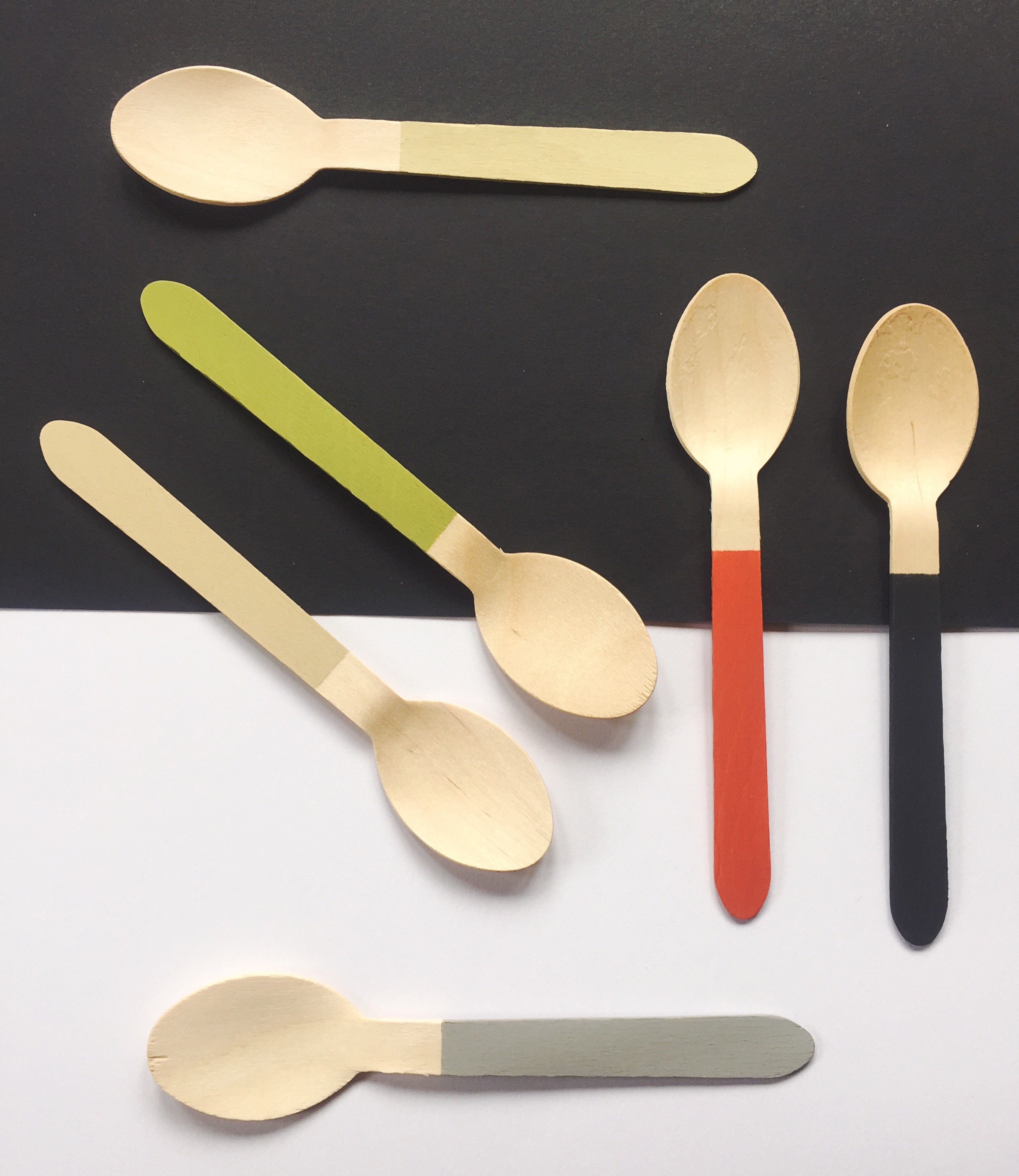 Disposable Wooden Spoons 30 EcoFriendly Eating Utensils / Etsy