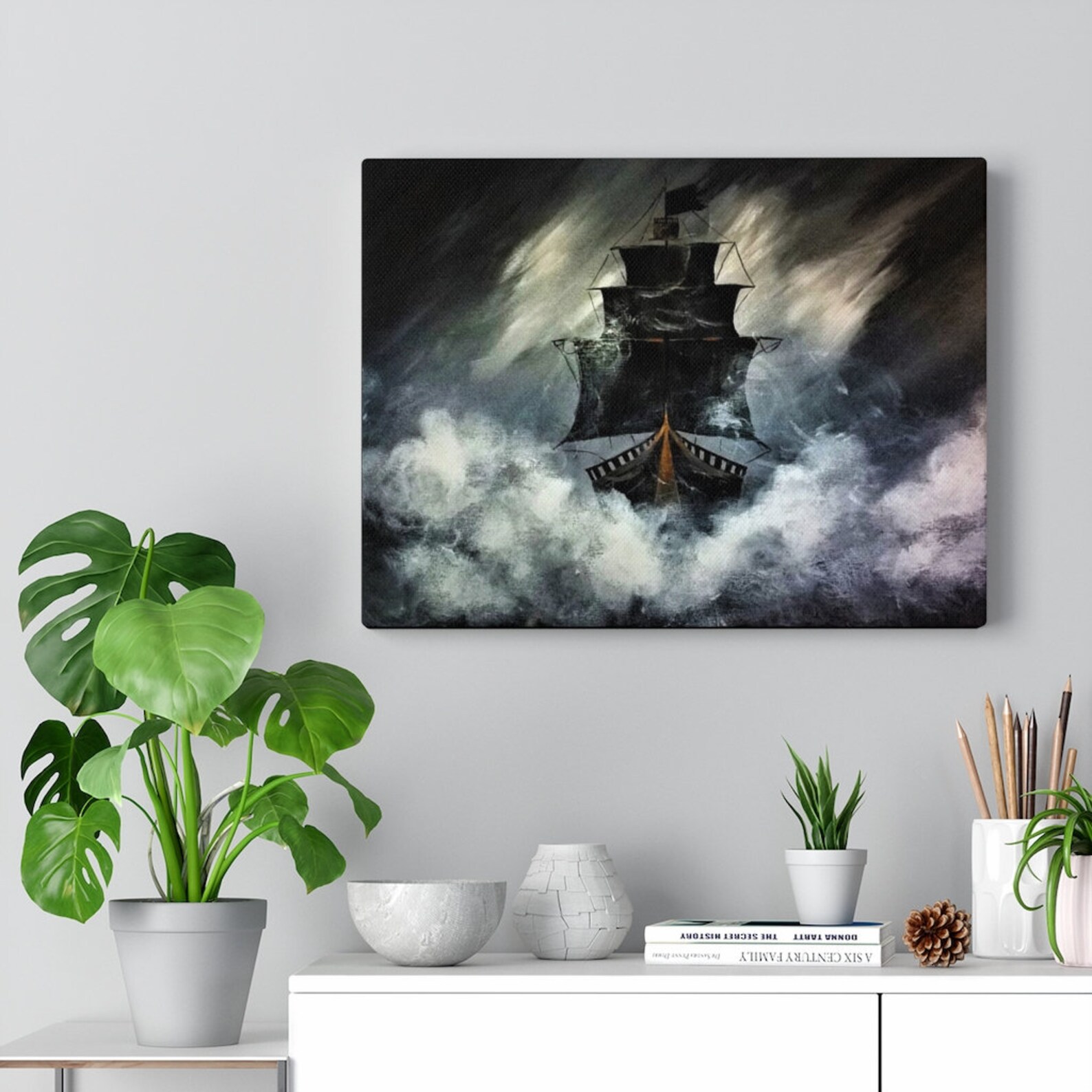 Into The Fog Canvas Gallery Wraps | Etsy