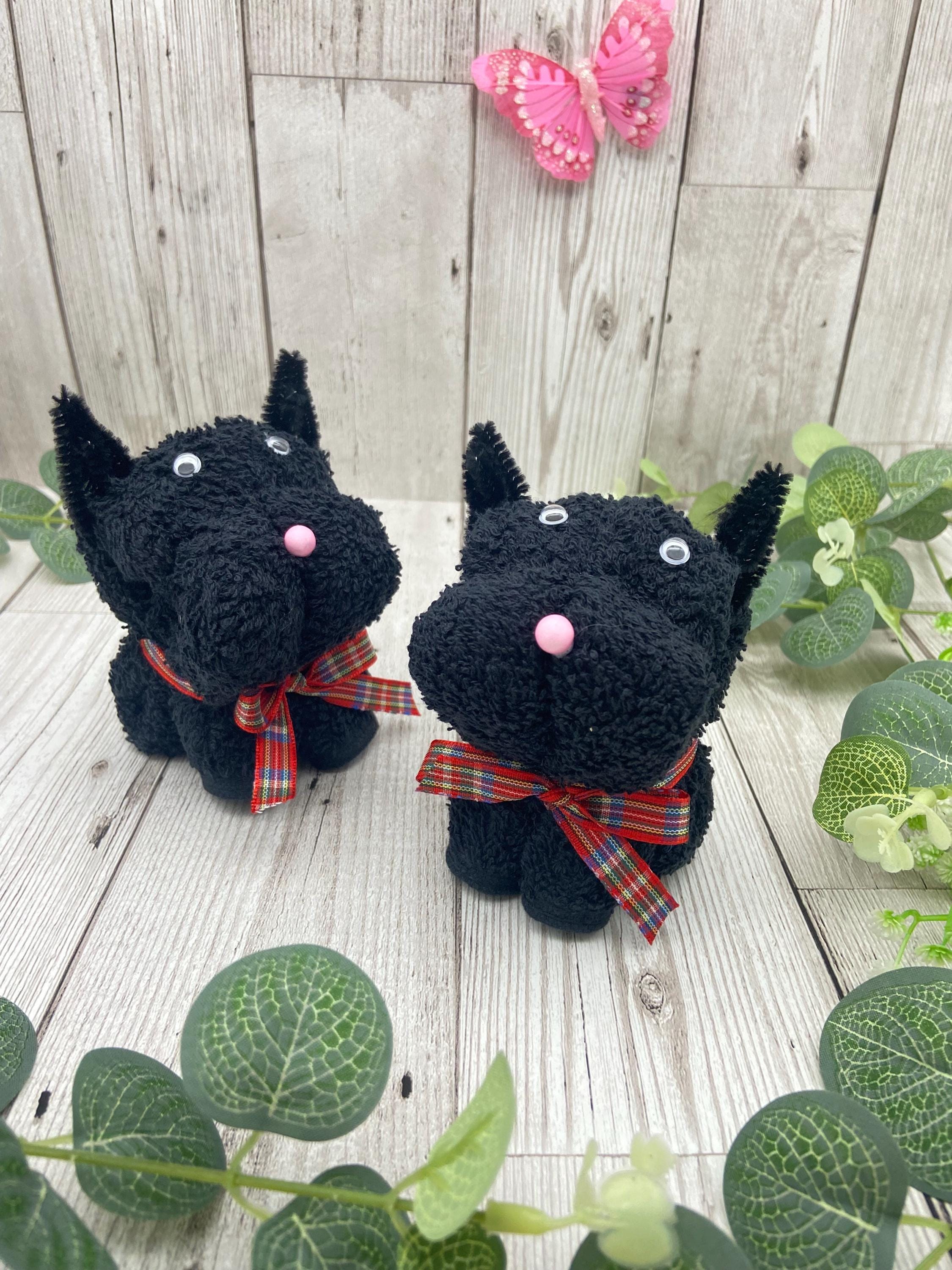 ネッシー ペア ぬいぐるみ タータンチェック スコットランド製