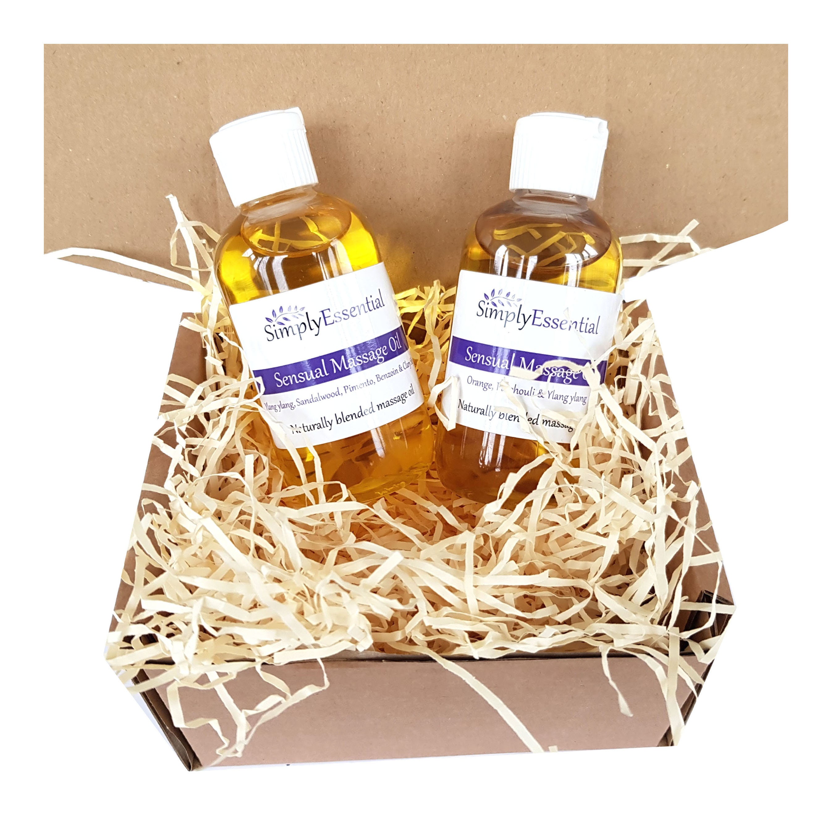 2 x 100ml Massage oils BOXED Aromatherapy natural essential Etsy