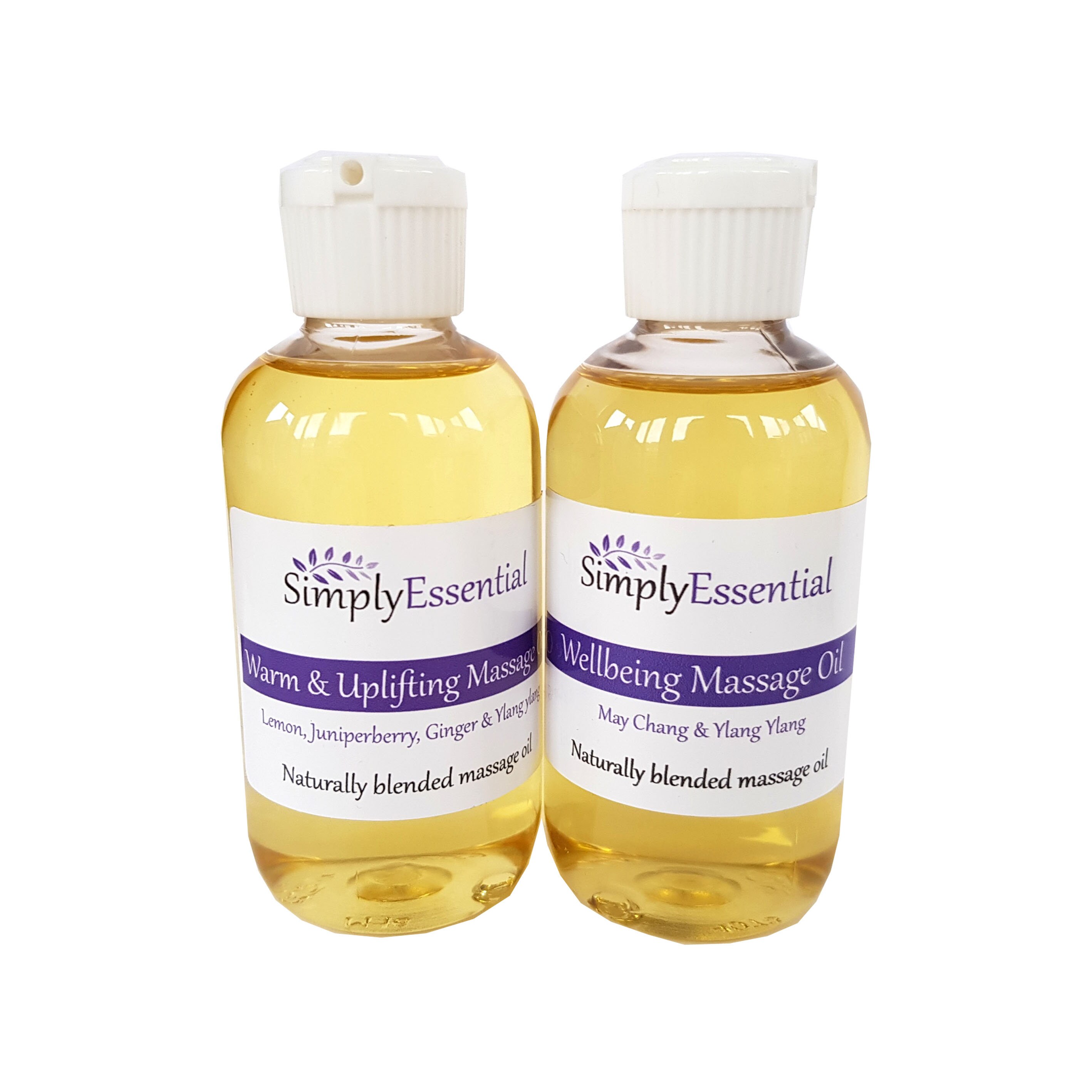 2 x 100ml Massage oils BOXED Aromatherapy natural essential Etsy