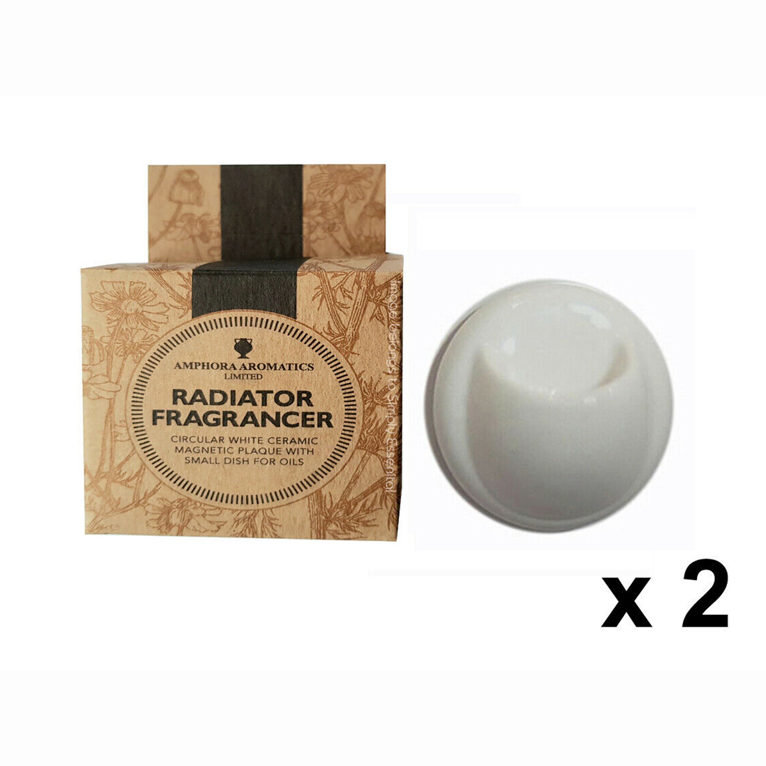 White Ceramic Radiator fragrancer for Essential oils Etsy