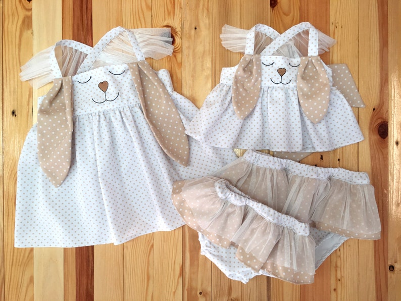 Matching Easter outfits for sisters Big sister little sister Etsy