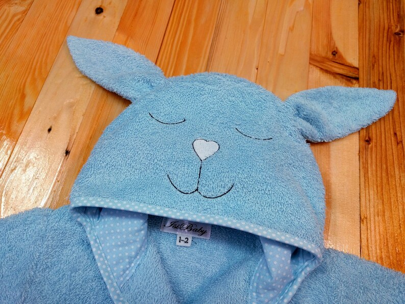 bunny bathrobe