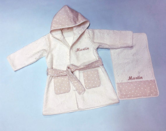 babies towelling bathrobes