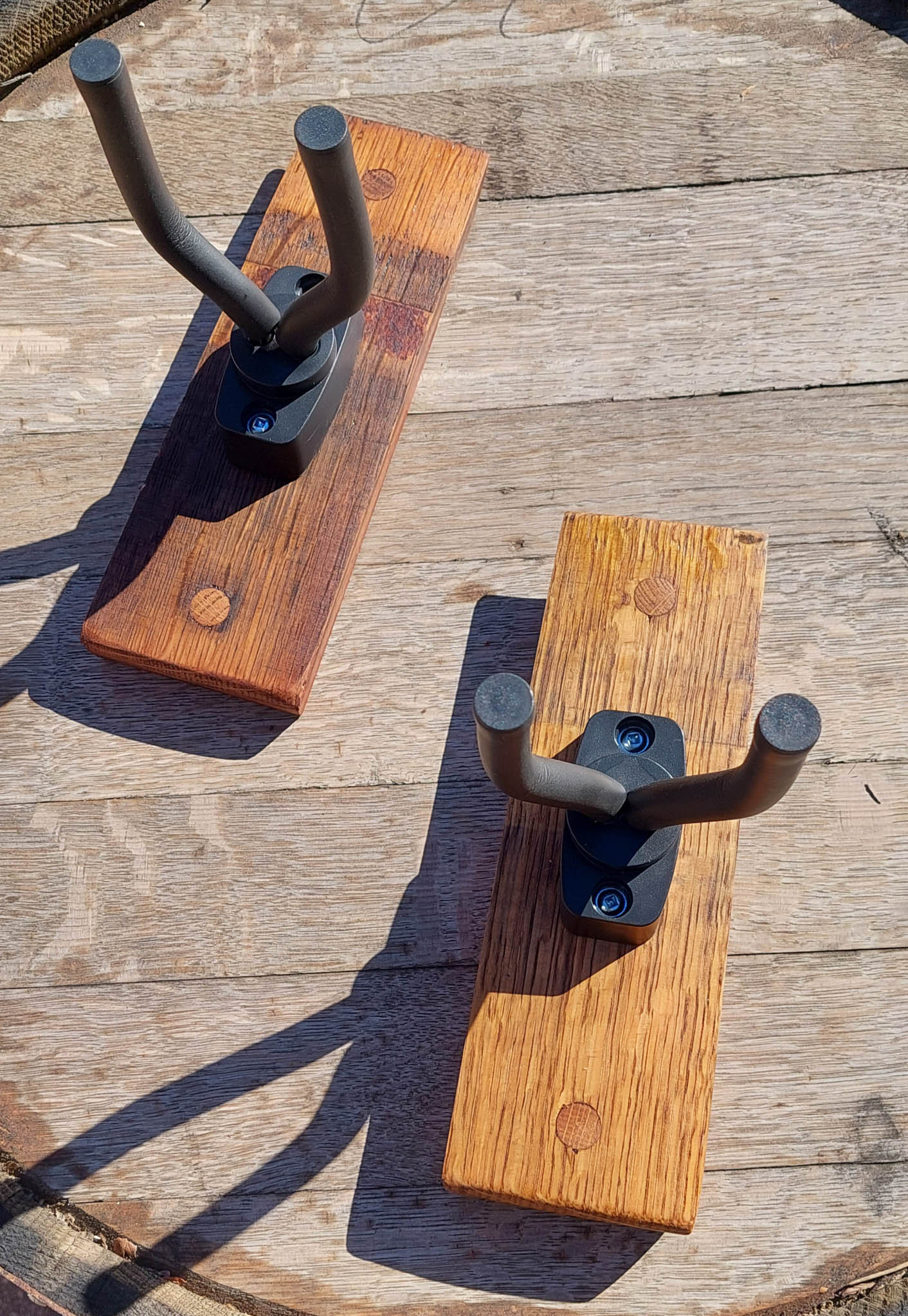 Wine Barrel Stave Single Guitar Holder Etsy