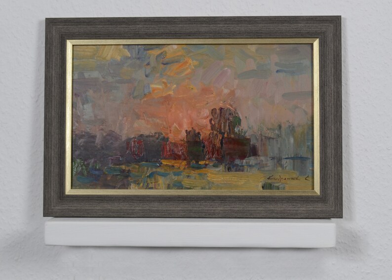 natural landscape Oreginal landscape art and collectibles living room decor oil painting impressionism