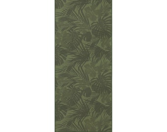 Hawaiian Army Green Microfiber Fitness Towel | Quick Dry Gym Towel