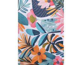 Paño de cocina hawaiano, elige tu diseño, absorbente, de secado rápido, con textura de gofre.