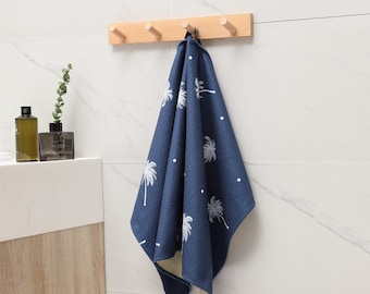 Hawaiian Kitchen Tea Towel | Waffle Weave Microfiber, Quick-Dry