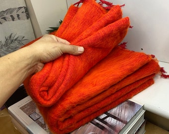 Yak Wool Handmade Sherpa Throw Winter Wrap Warm Soft Handmade travel wrap K55